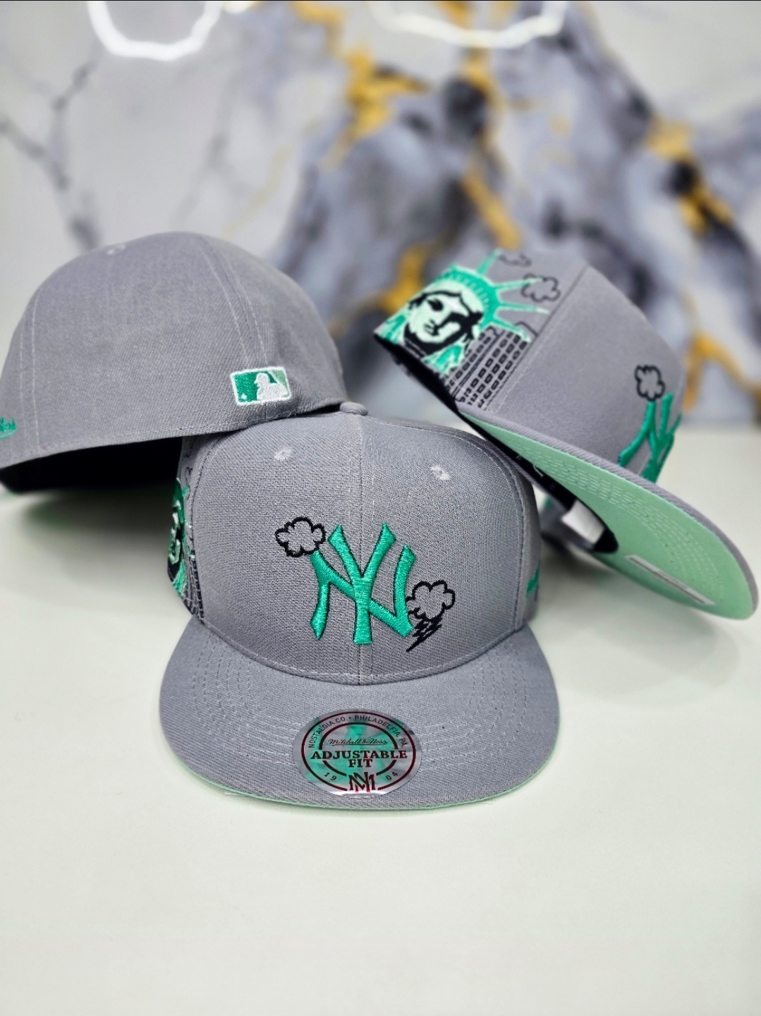 New York Libertad Gris Claro