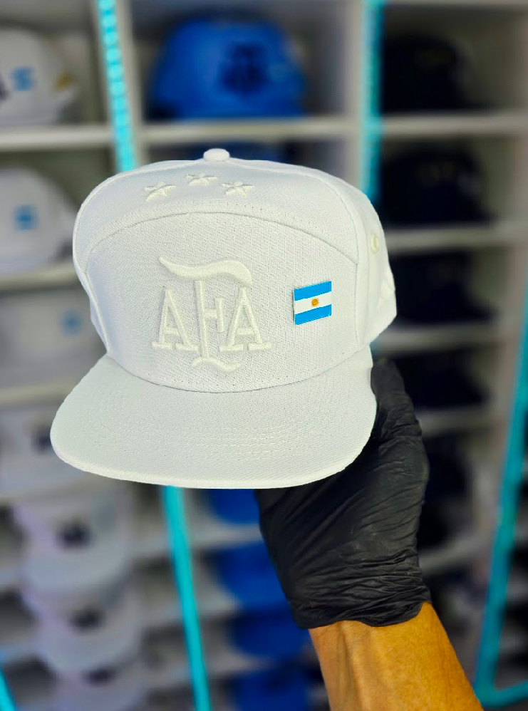 AFA doble corte plana blanca 