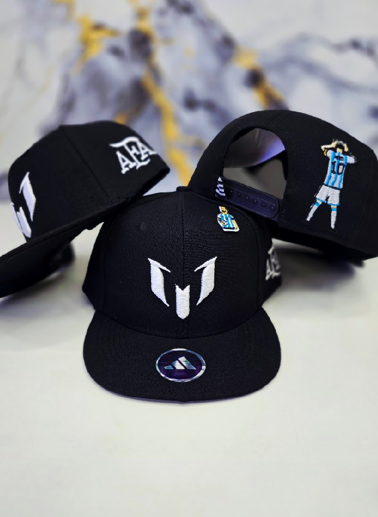 AFA Messi plana negro 