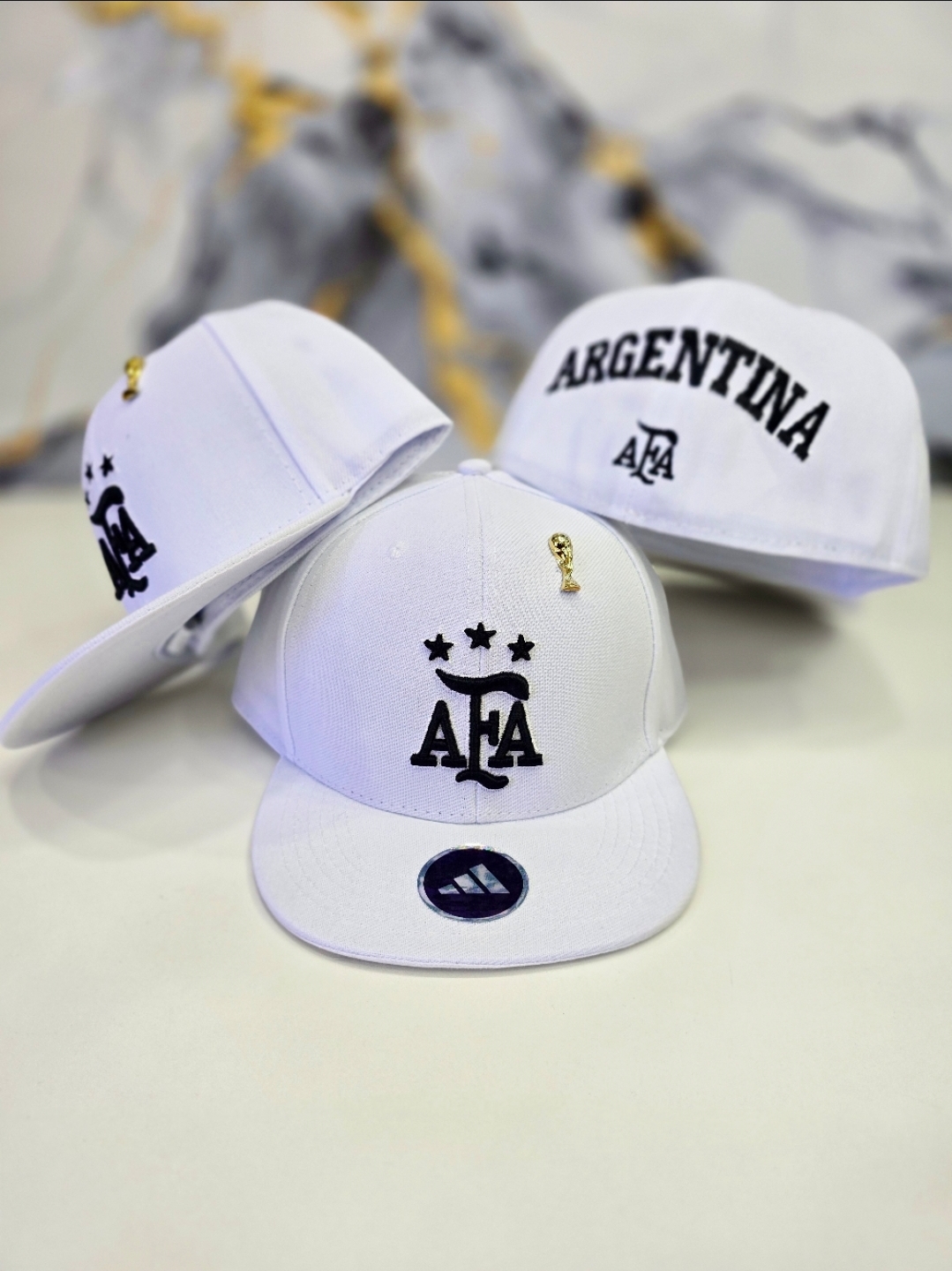AFA Plana Copa Del Mundo Blanca 