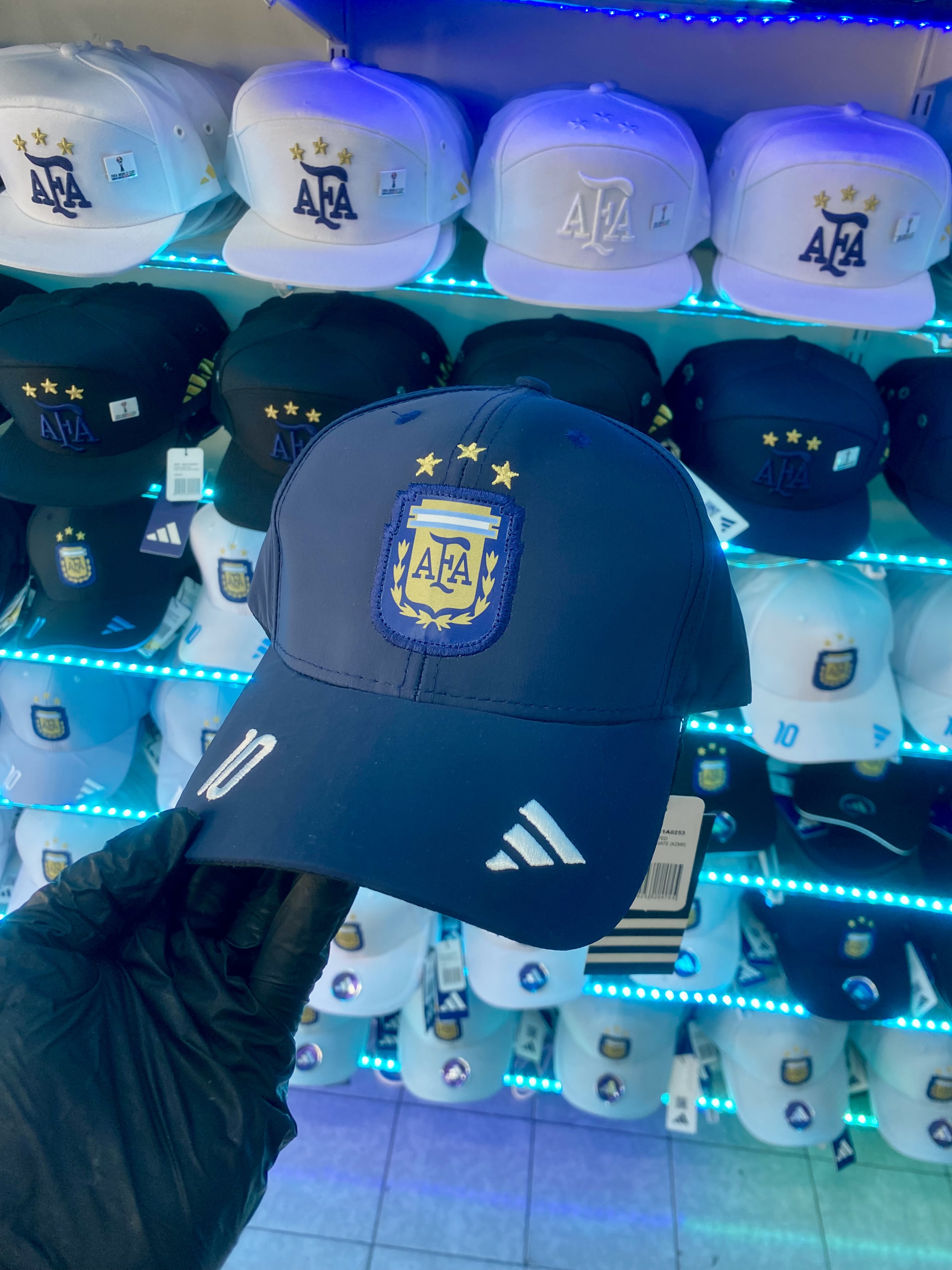 AFA curva dri-fit azul