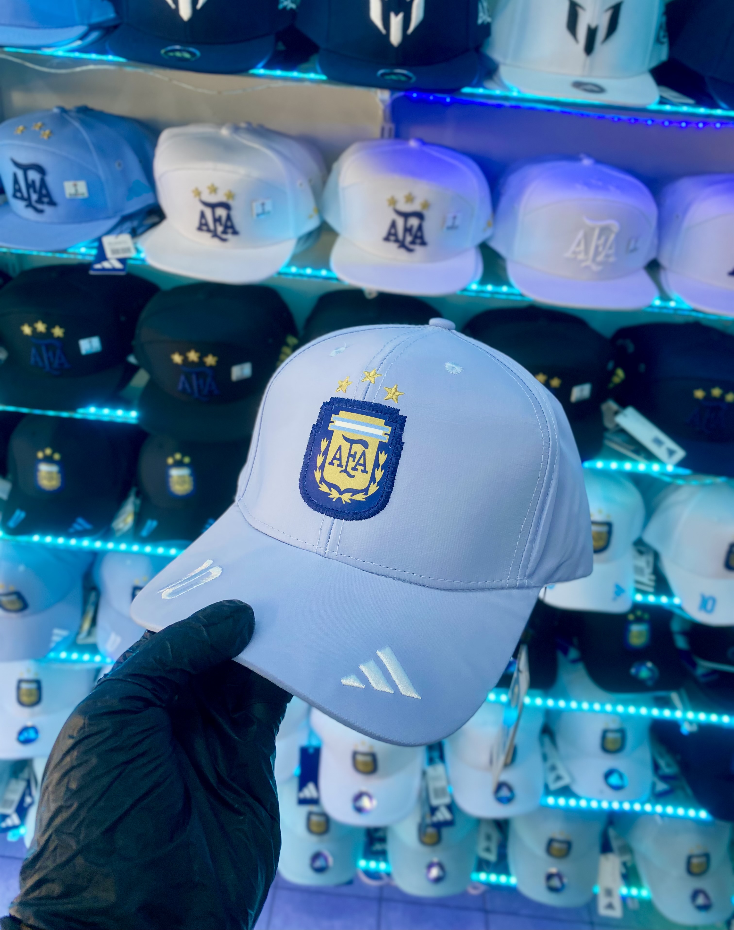 AFA curva dri-fit celeste