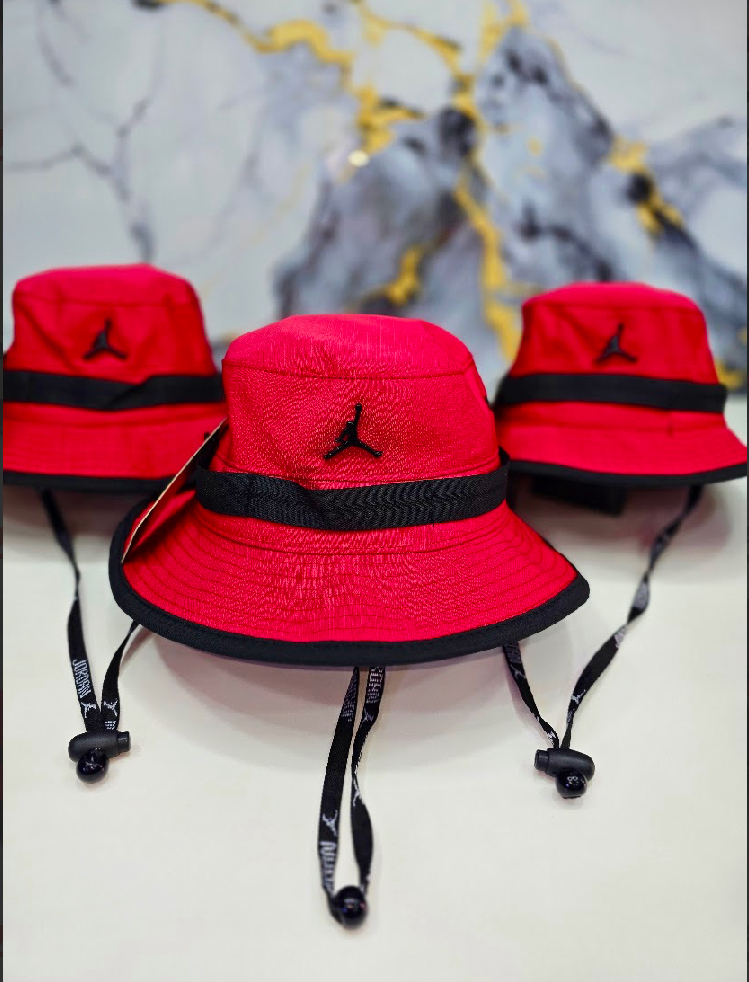 Piluso  Jordan rojo con negro 