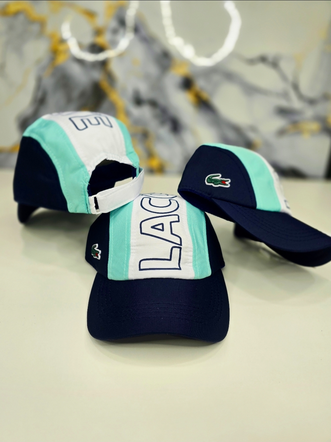 Lacoste Tenis Azul-Blanco